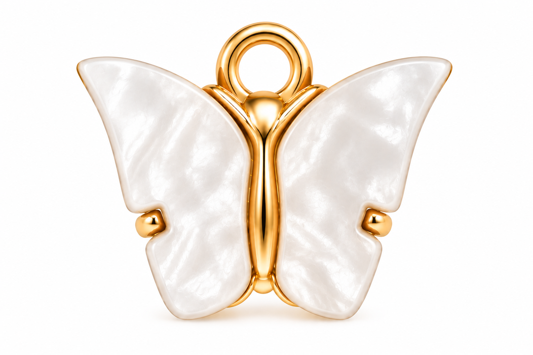 Resin Butterfly Pendant
