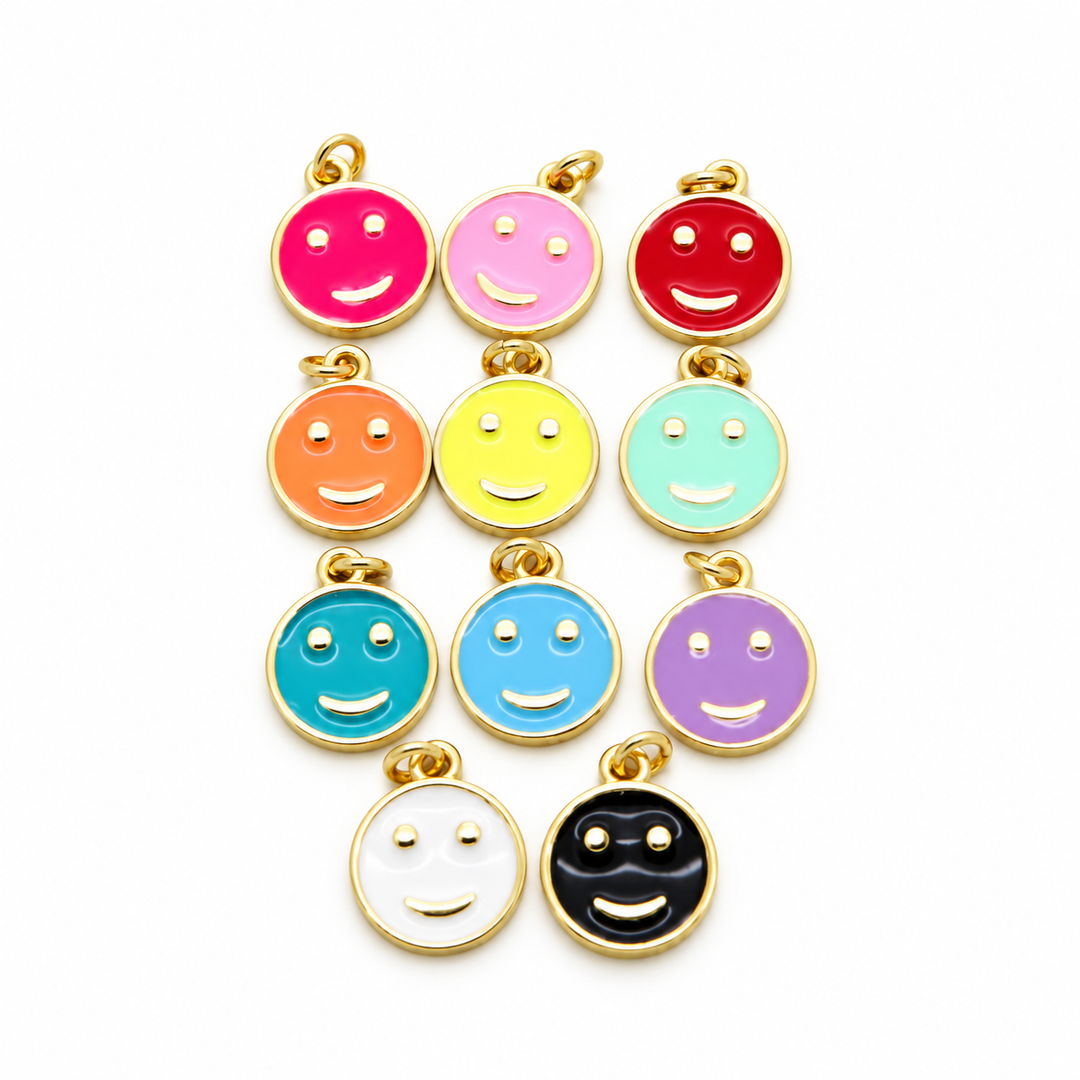 Happy Face Charm