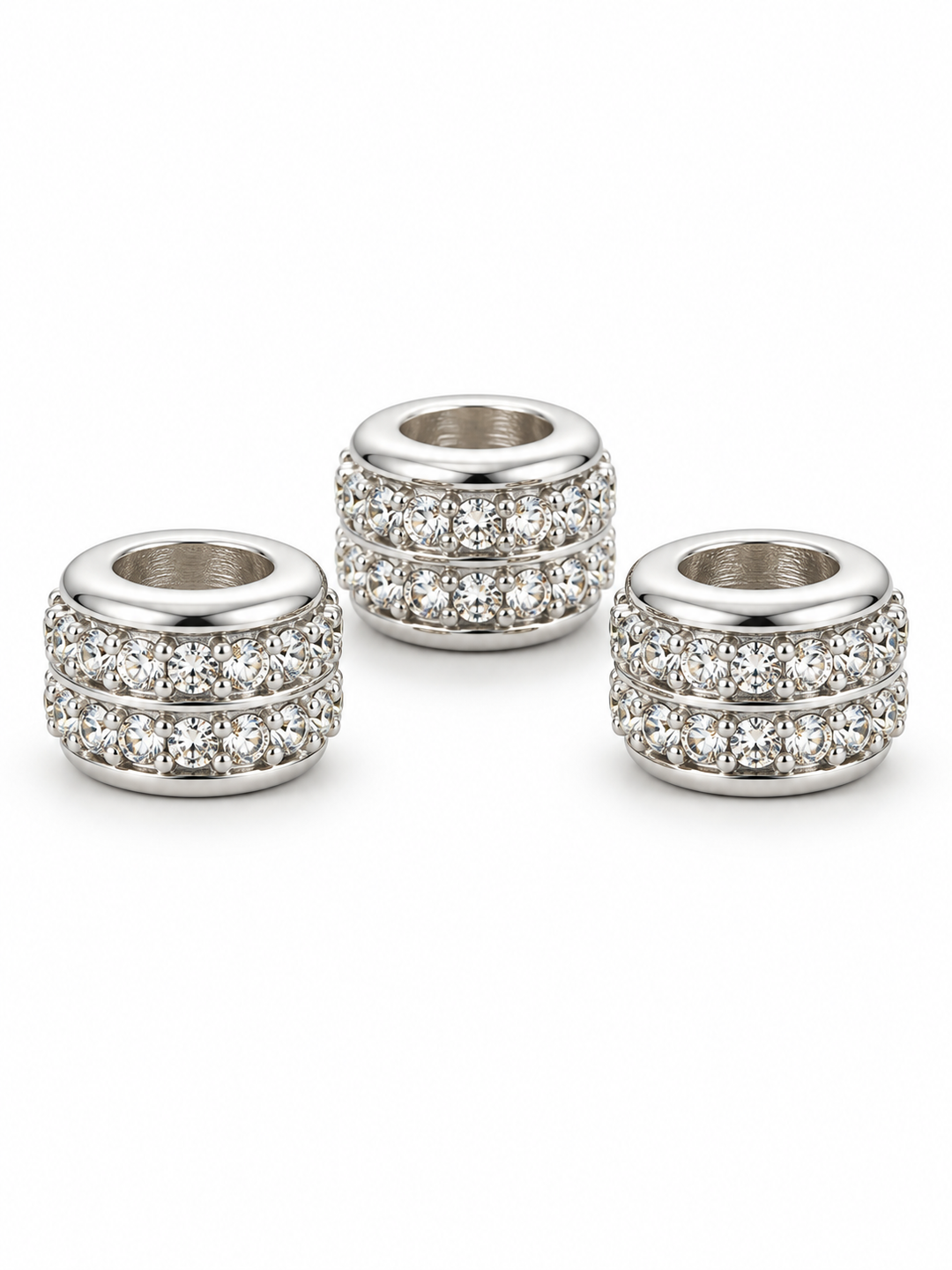 Micro Pave Donut Spacer