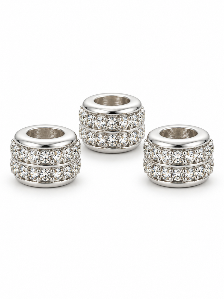 Micro Pave Donut Spacer
