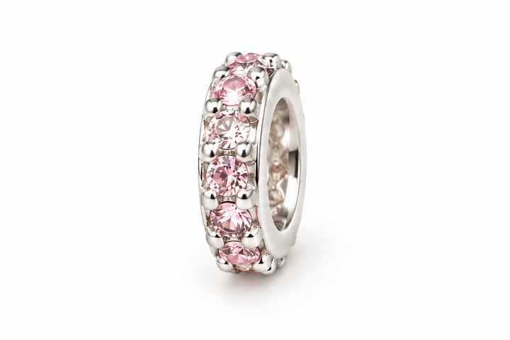 Micro Pave Small Donut Spacer