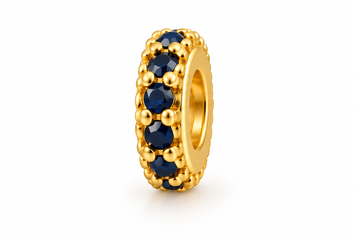 Micro Pave Small Donut Spacer