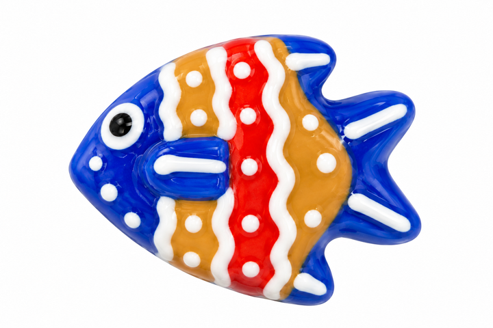 Hand Painted Fish Spacer
