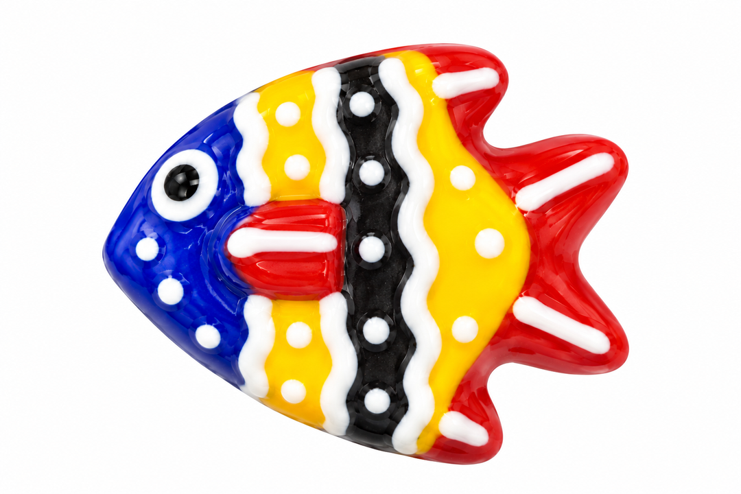 Hand Painted Fish Spacer