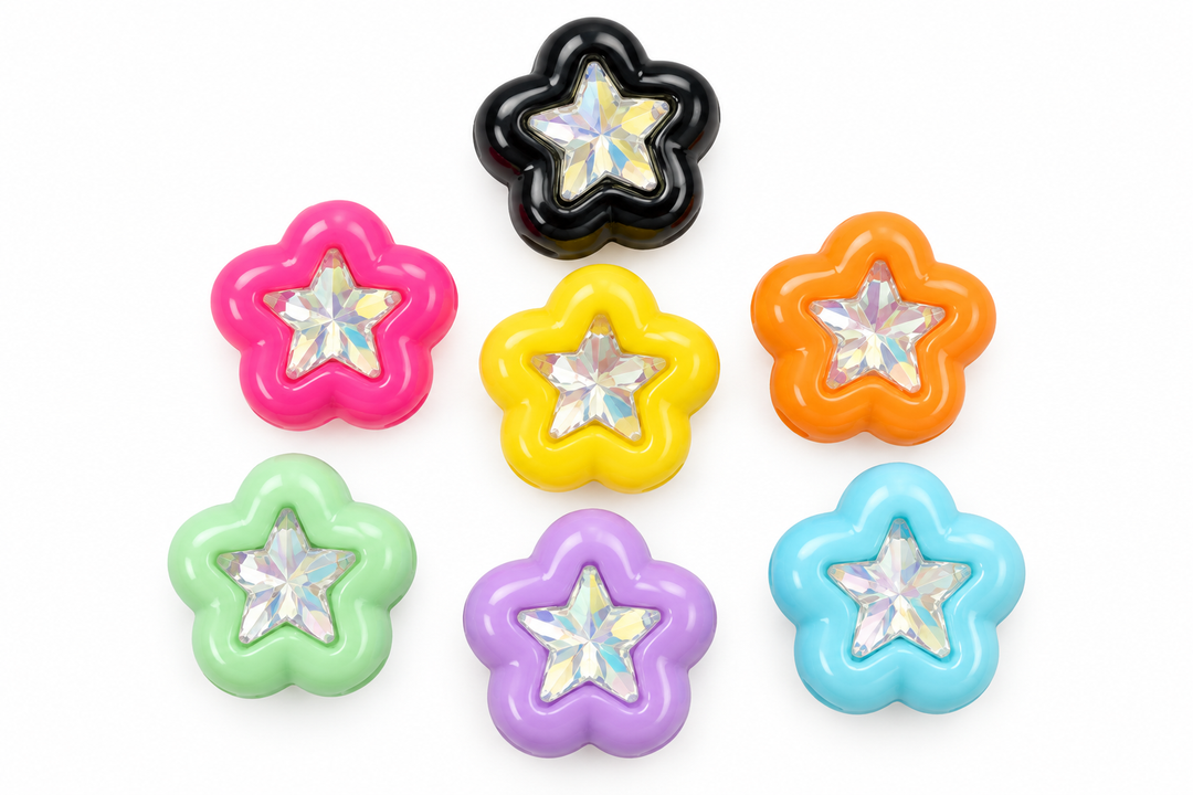 Acrylic Star Spacer RANDOM PIECE