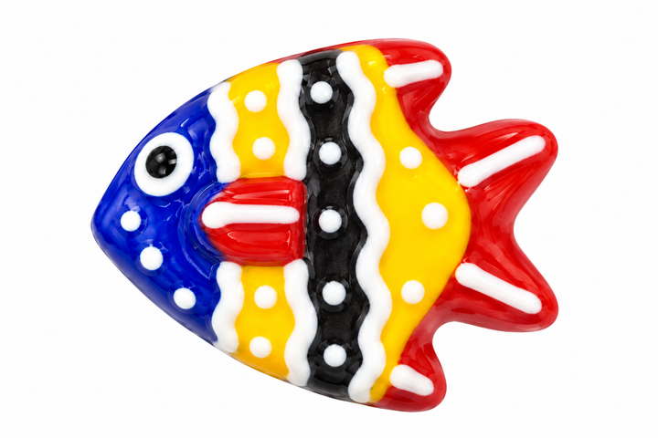 Hand Painted Fish Spacer