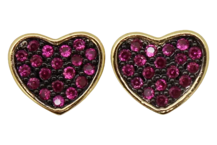 Micropave Slider Heart Spacer