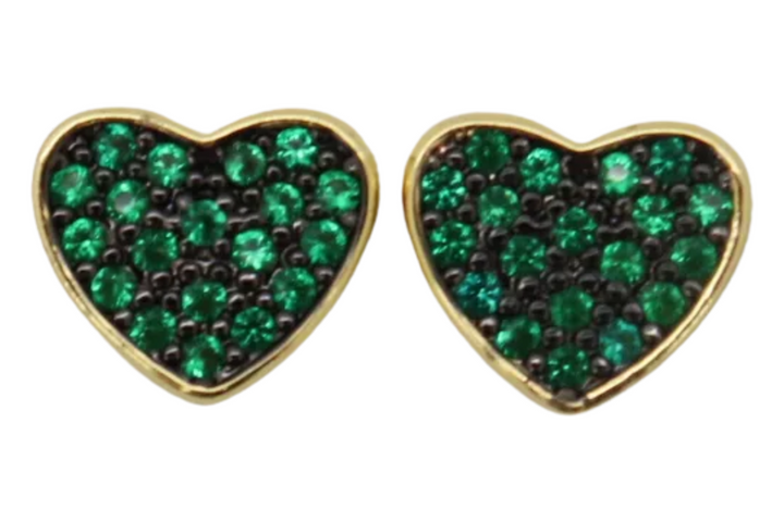 Micropave Slider Heart Spacer