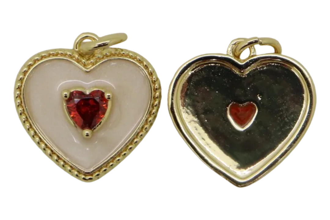 Resin/Enamel Heart