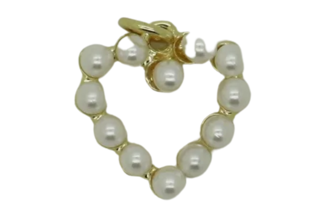 Pearl Heart Pendant