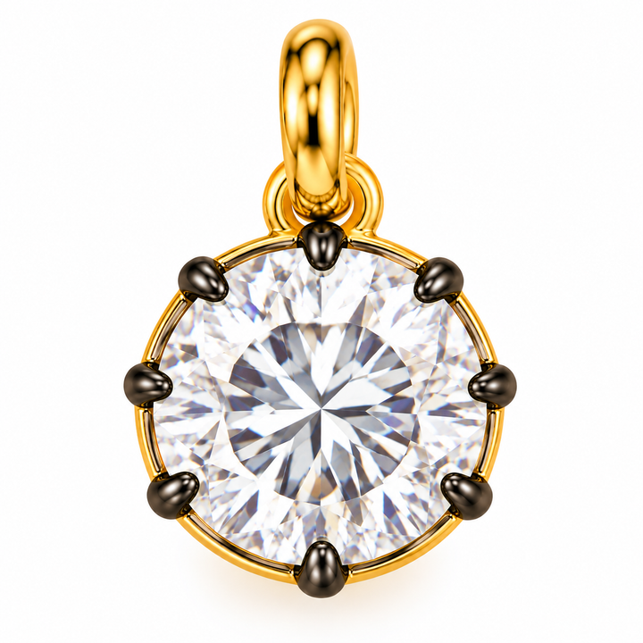 Crystal Shaped Charm