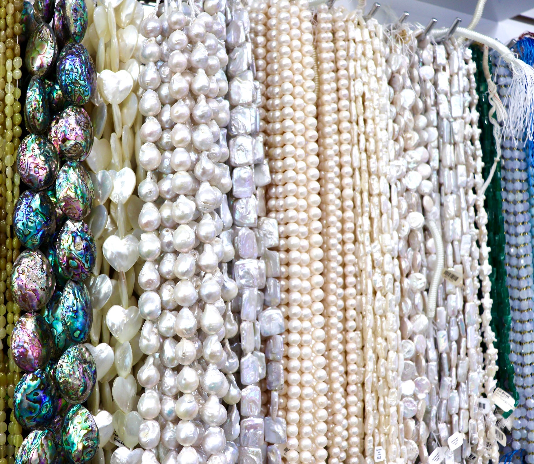 beads and