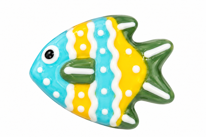 Hand Painted Fish Spacer