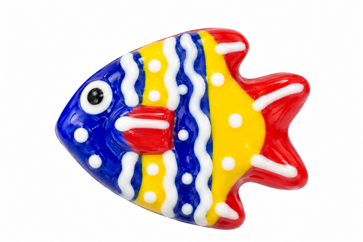Hand Painted Fish Spacer