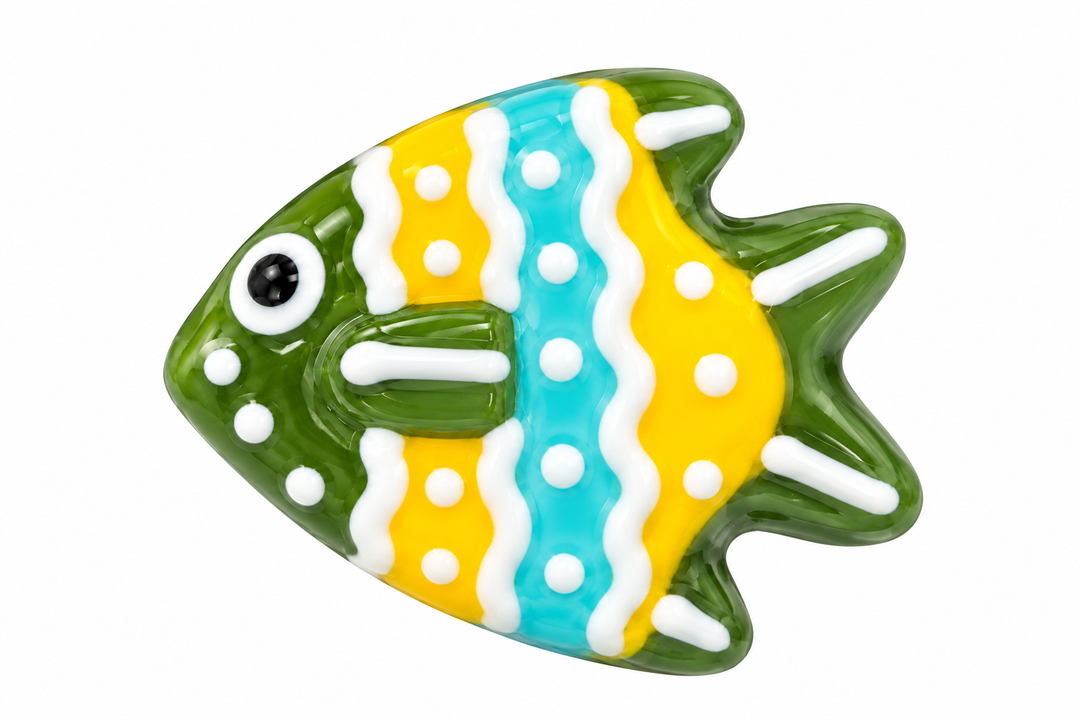 Hand Painted Fish Spacer