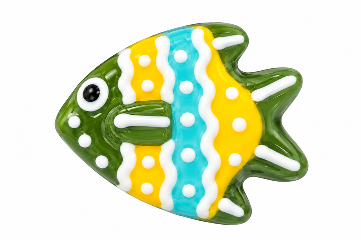 Hand Painted Fish Spacer