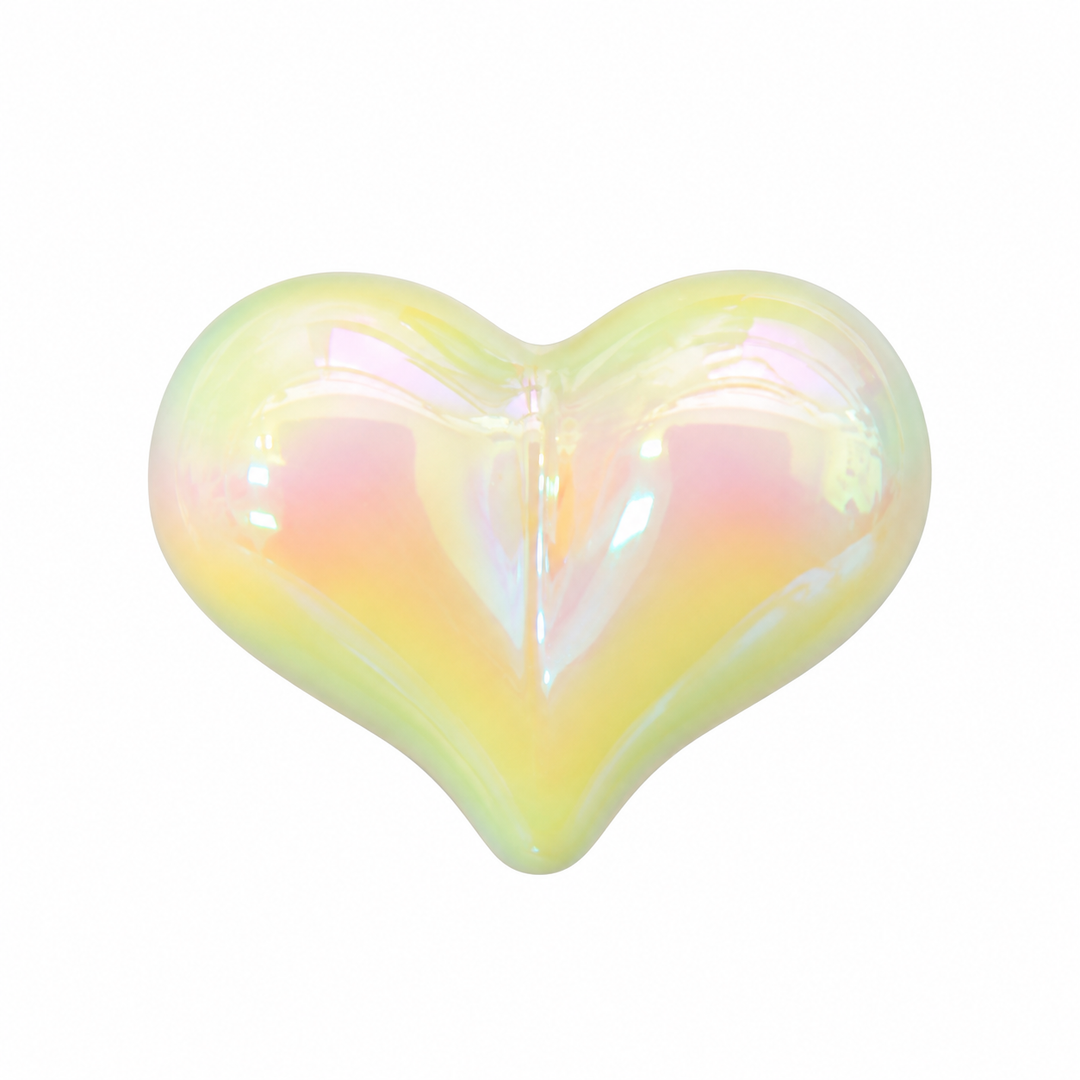 Acrylic Heart Spacer