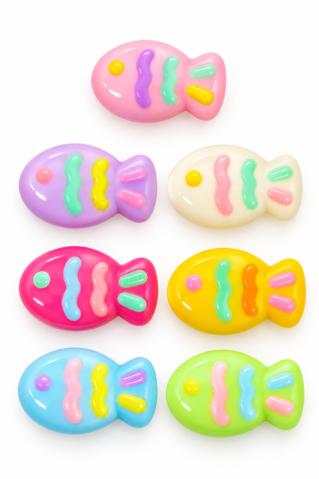 Acrylic Fish Spacer RANDOM PIECE