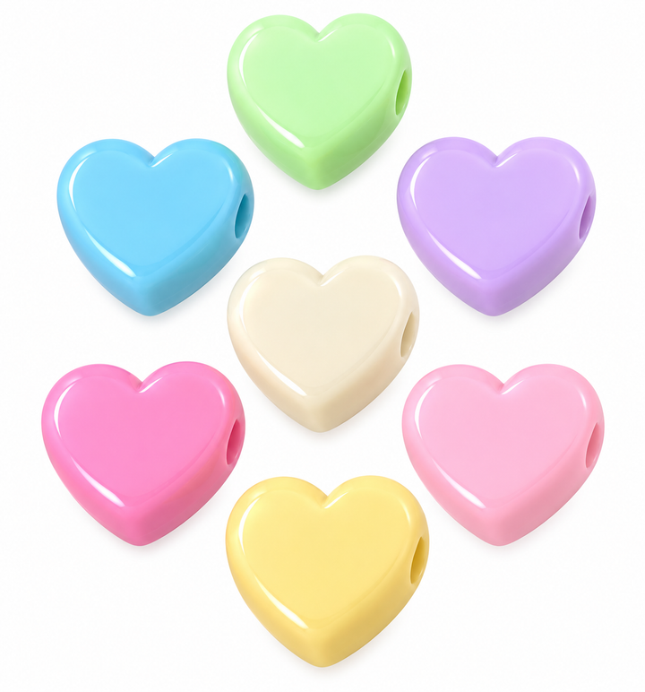 Acrylic Heart Spacer