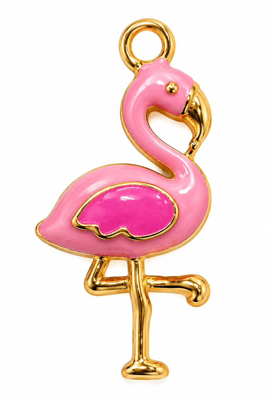 Small Flamingo Charm