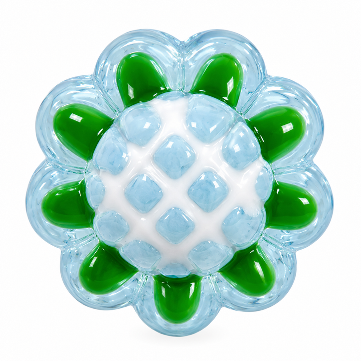Hand Painted Flower Spacer