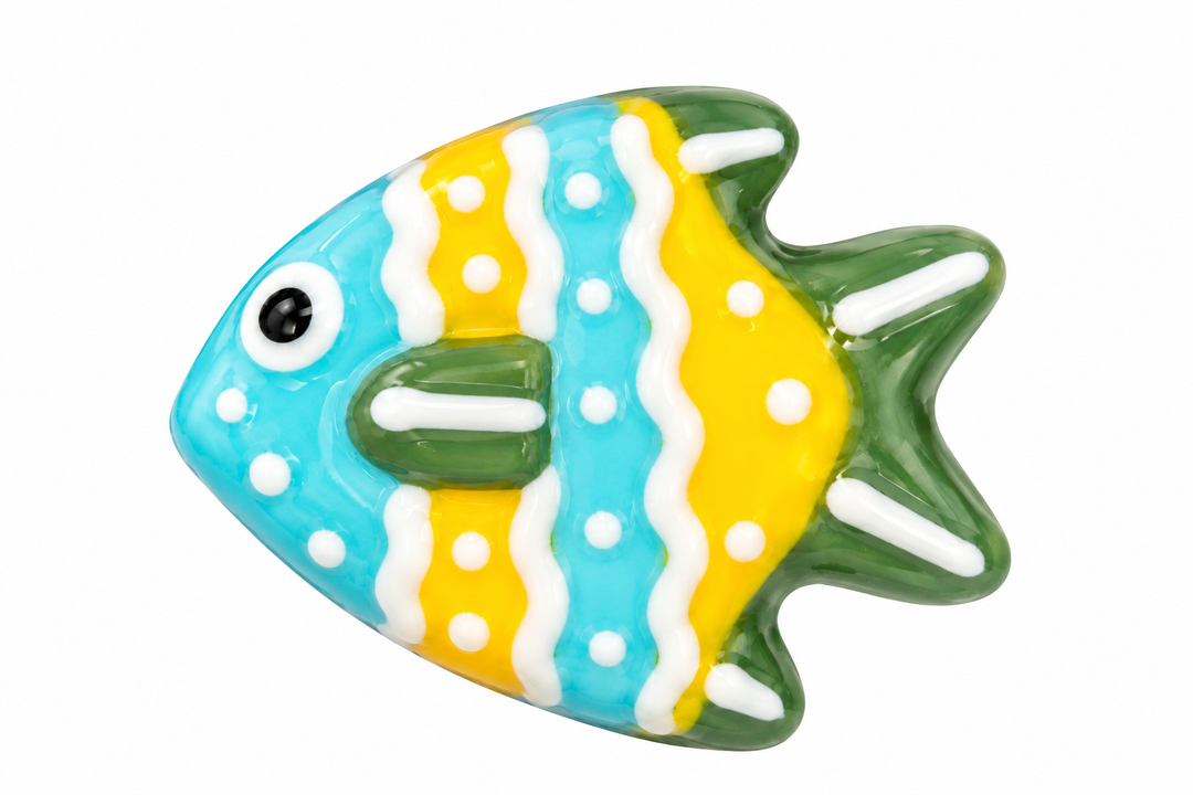 Hand Painted Fish Spacer