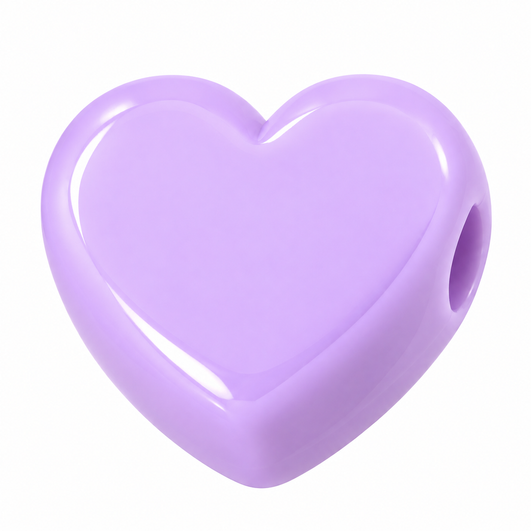 Acrylic Heart Spacer