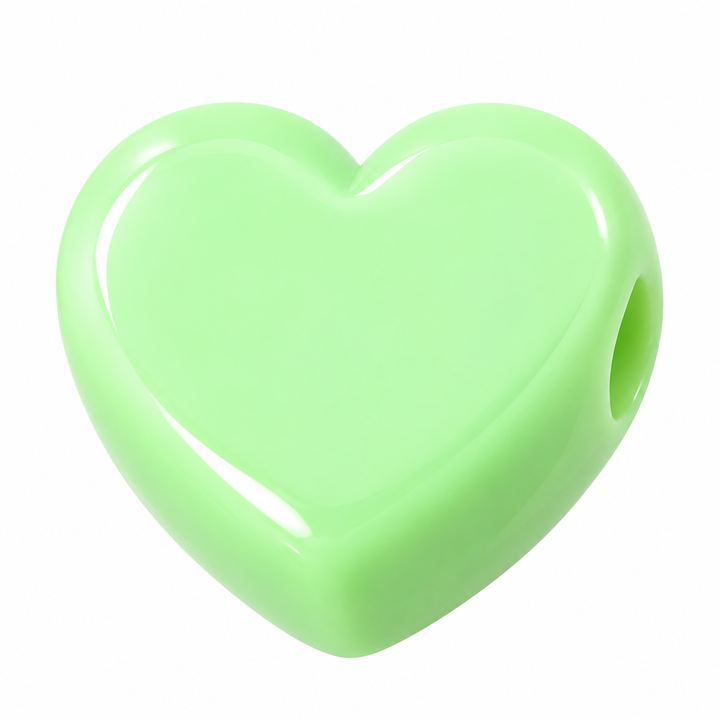 Acrylic Heart Spacer