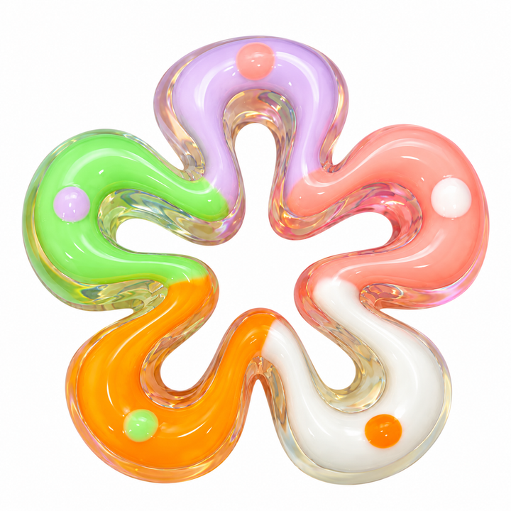 Wavy Flower Spacer