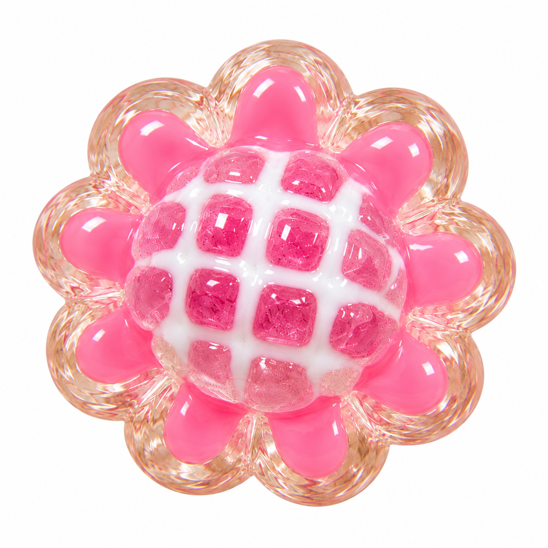 Hand Painted Flower Spacer
