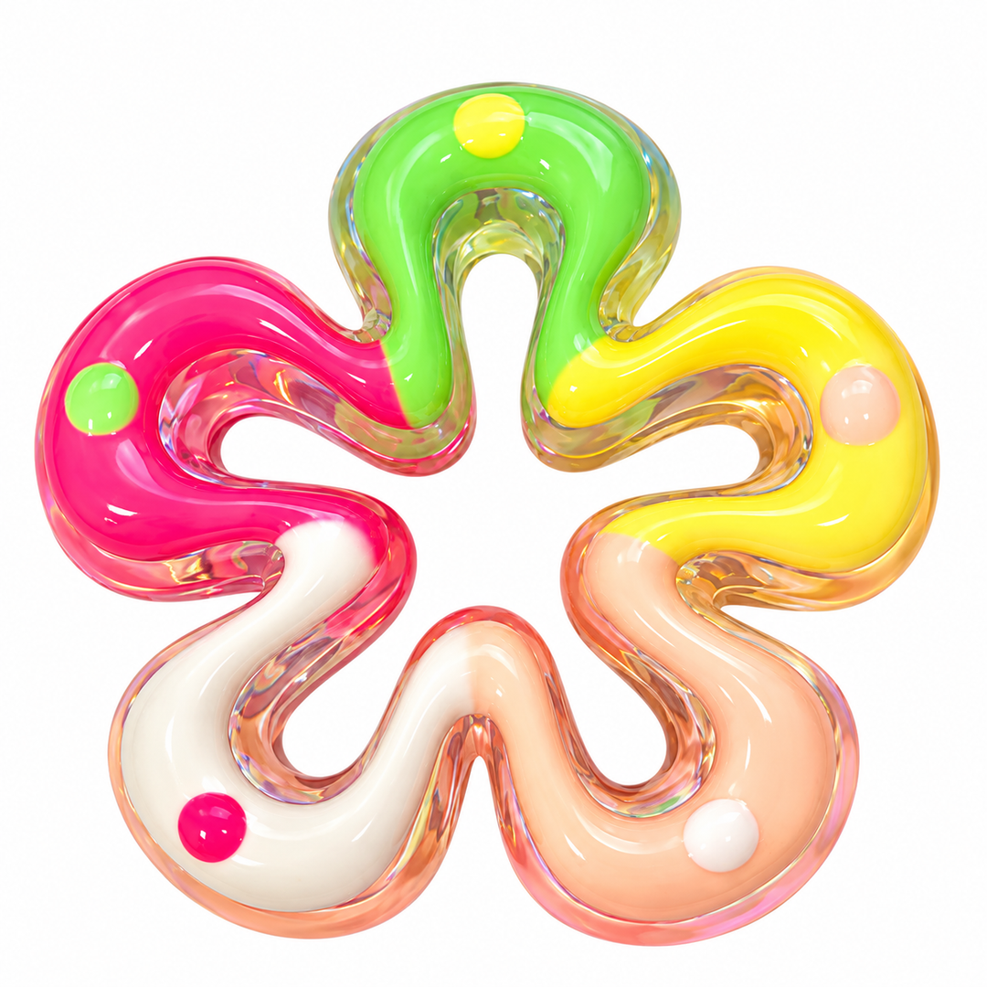 Wavy Flower Spacer