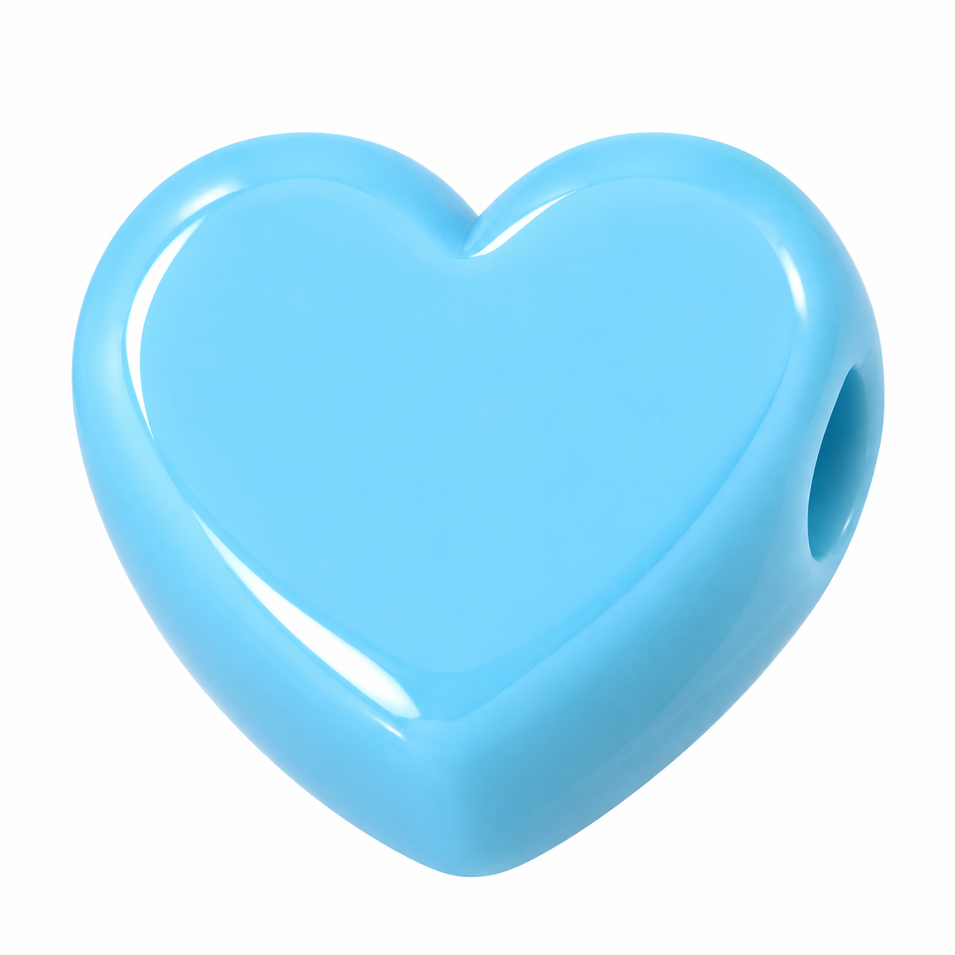 Acrylic Heart Spacer
