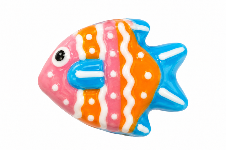 Hand Painted Fish Spacer