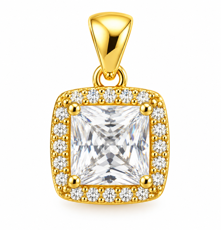 Crystal Square Charm