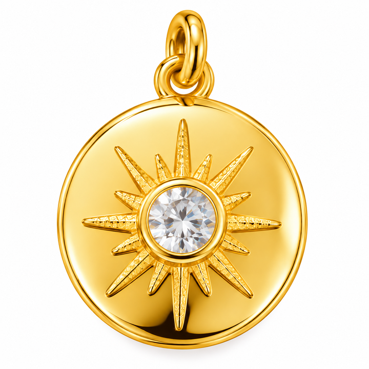 Round Sun Pendant