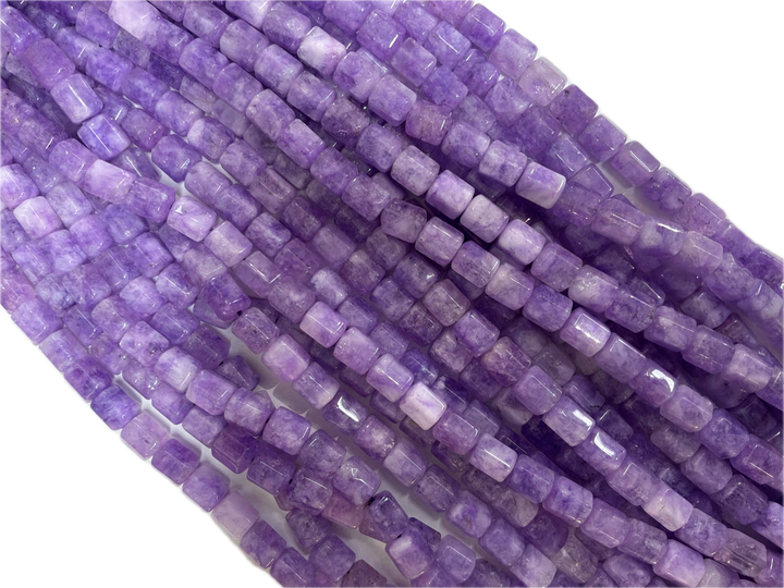 Faceted Quartz Barrel