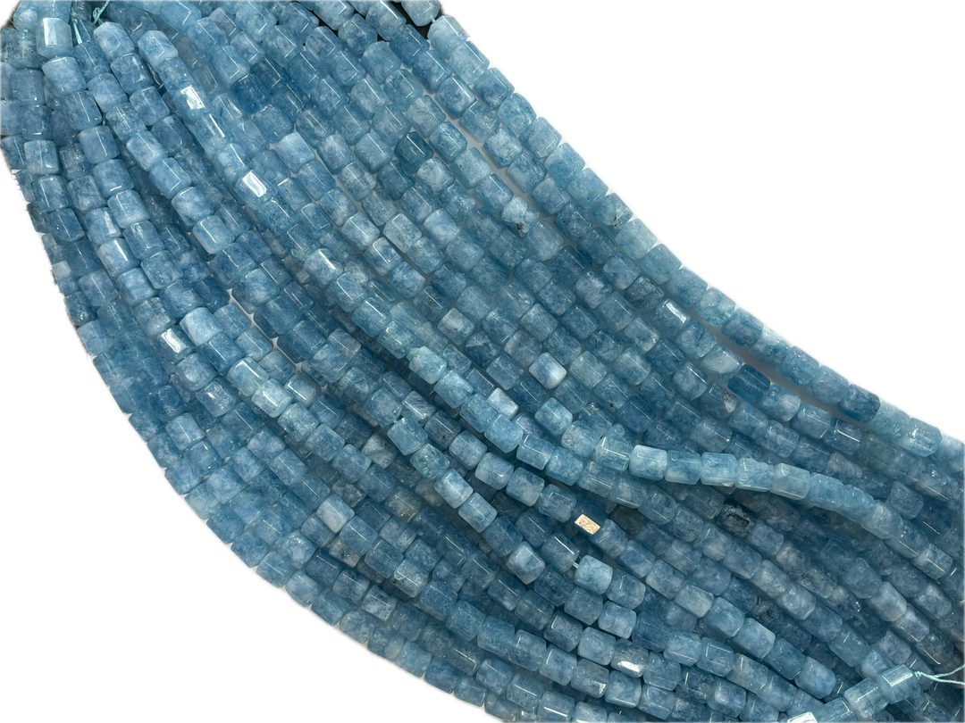 Faceted Quartz Barrel