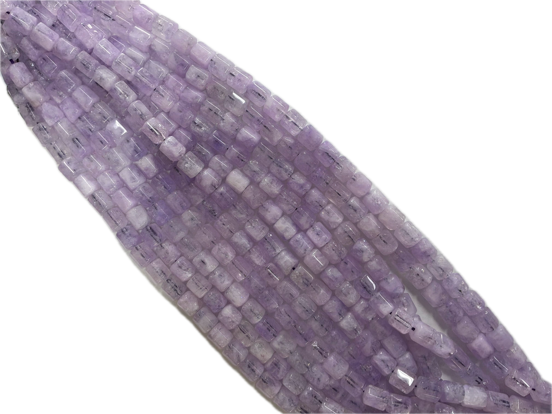 Faceted Quartz Barrel