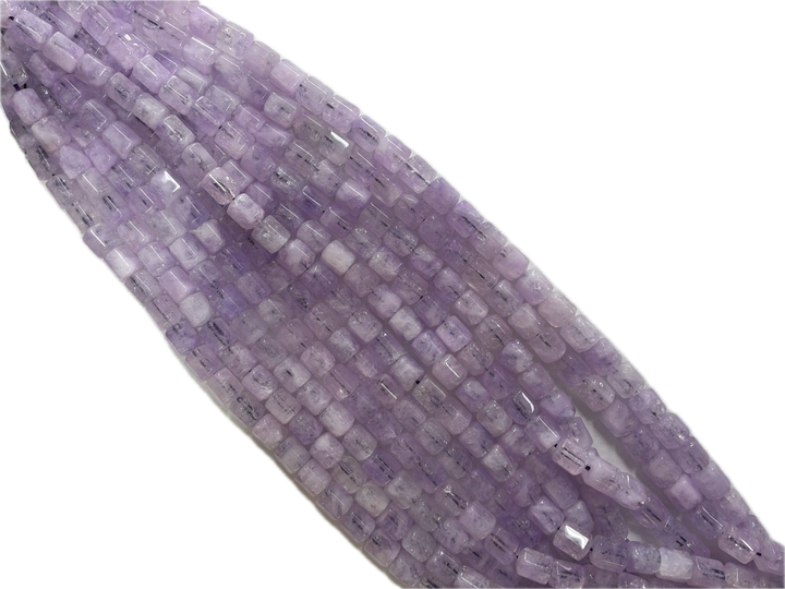 Faceted Quartz Barrel
