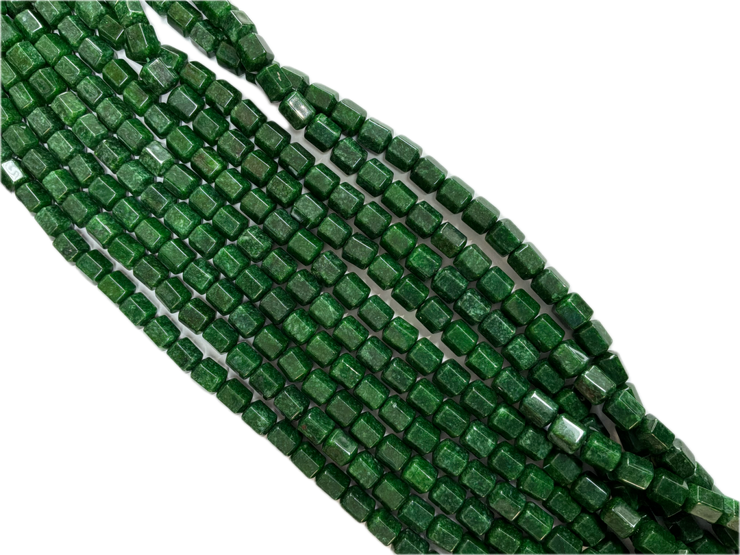 Faceted Quartz Barrel