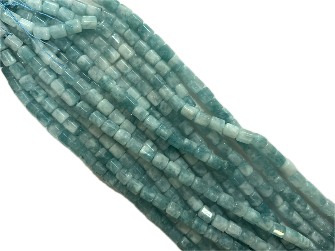 Faceted Quartz Barrel