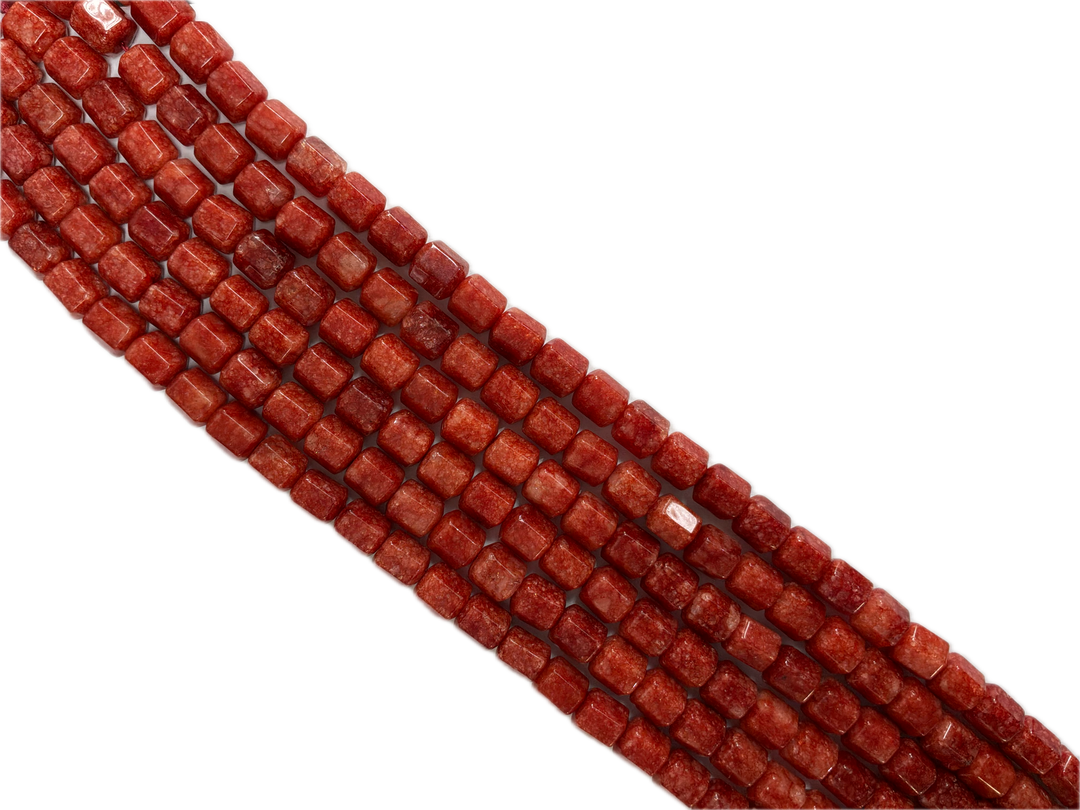 Faceted Quartz Barrel