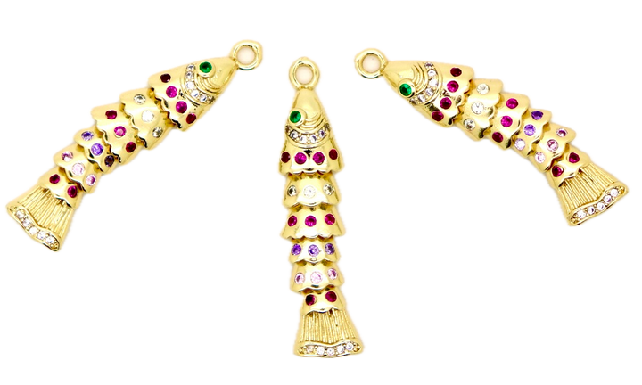 Large Moving Fish pendant