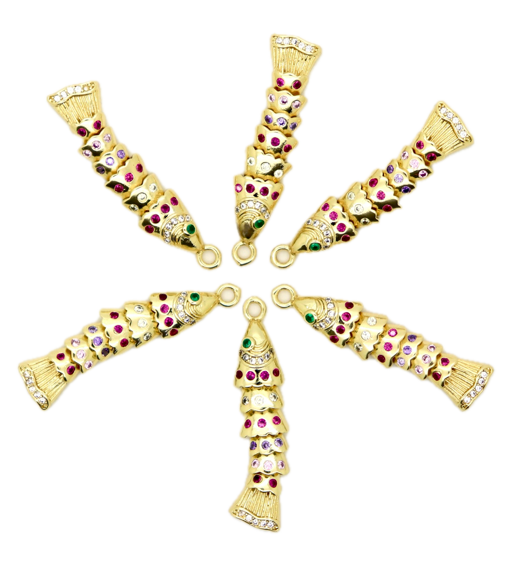 Large Moving Fish pendant