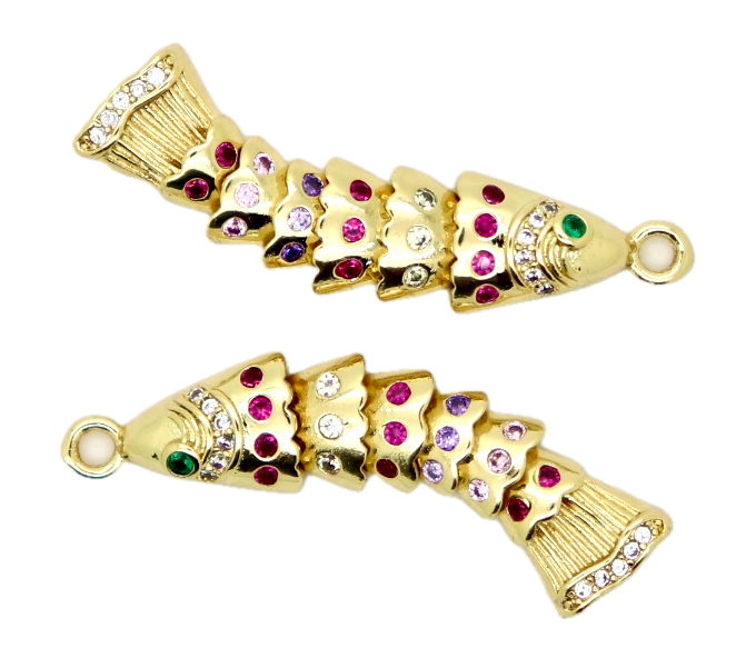 Large Moving Fish pendant