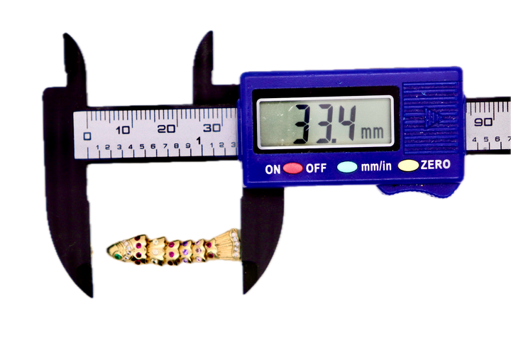 Large Moving Fish pendant