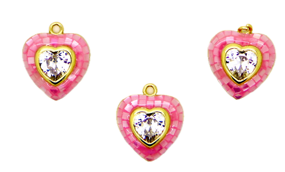 Abalone Heart Pendant