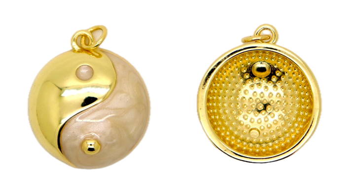 Pearl Yin & Yang Pendant