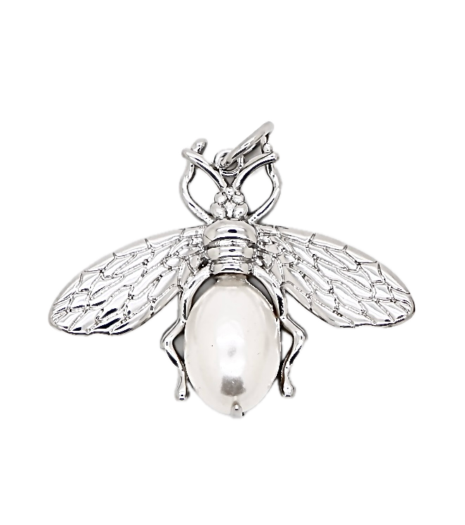 Pearl Bee Pendant