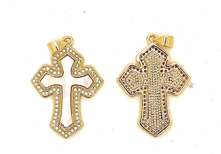 Mother Of Pearl Cross pendant
